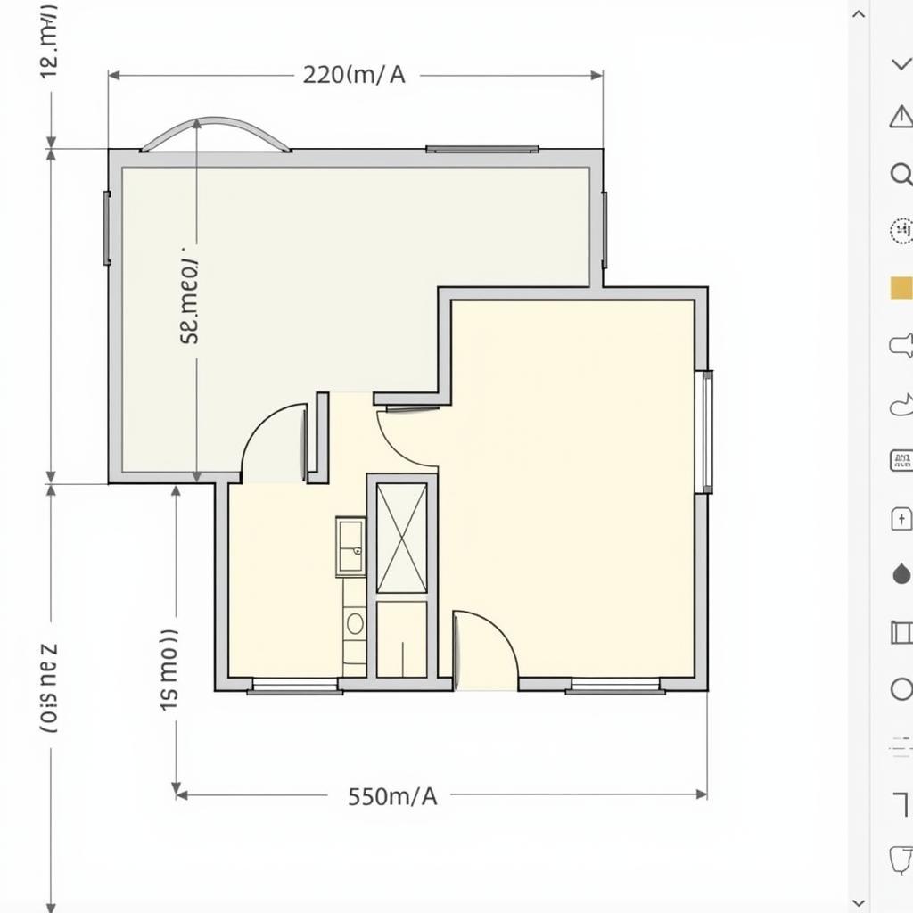 Thêm bảng vẽ mặt bằng vào Sketchup