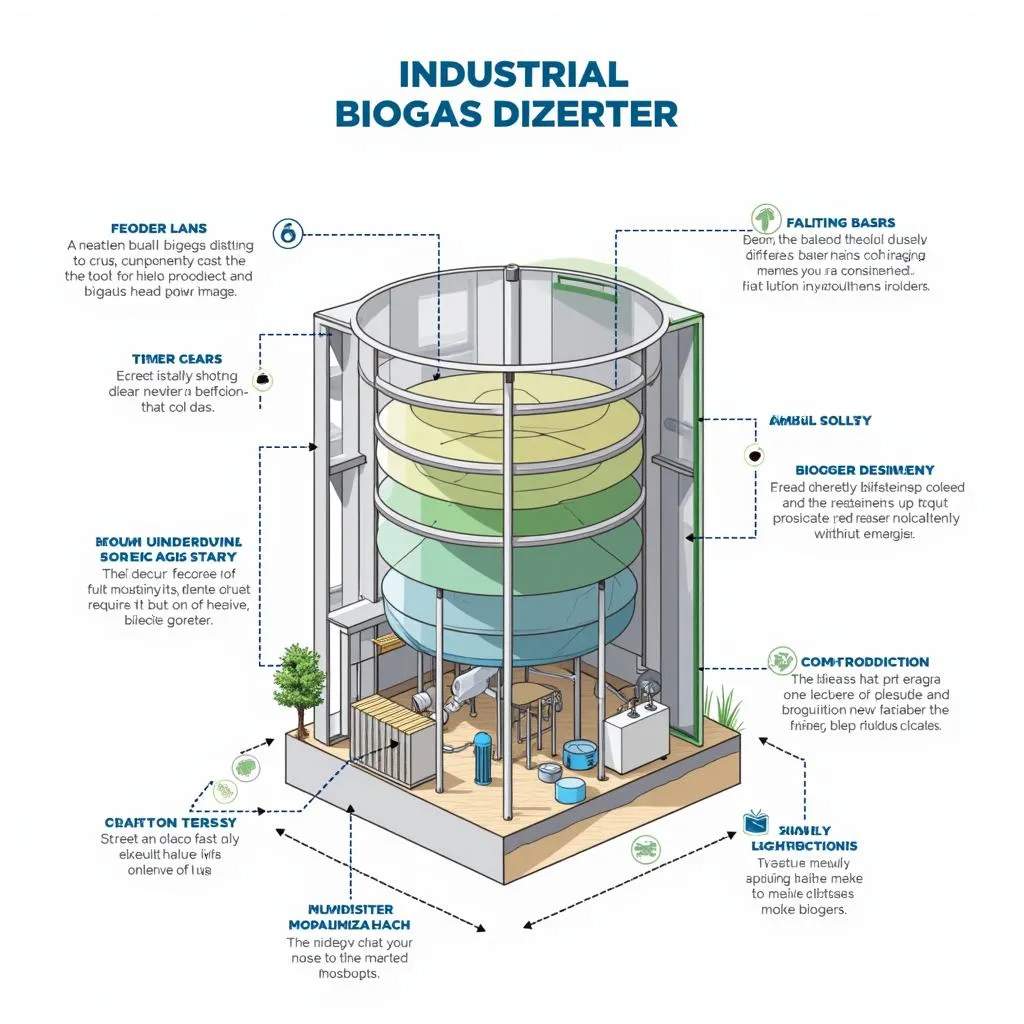 Bản Vẽ Bể Biogas Công Nghiệp: Hướng Dẫn Chi Tiết