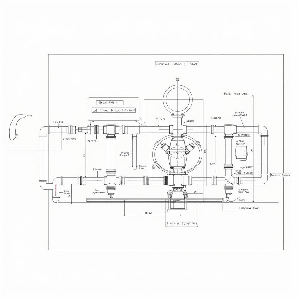 Bản vẽ BPTC hệ thống cấp nước