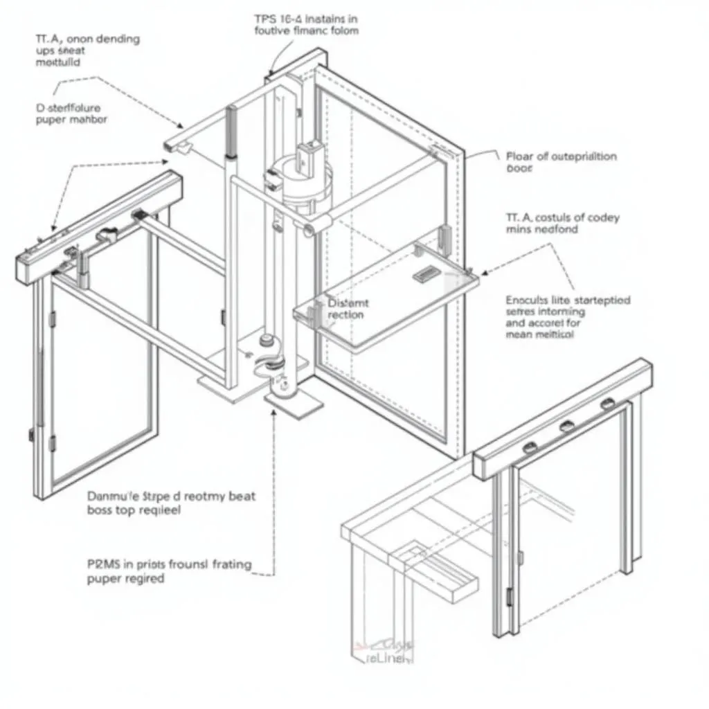 Bản vẽ CAD cửa kính thủy lực thiết kế