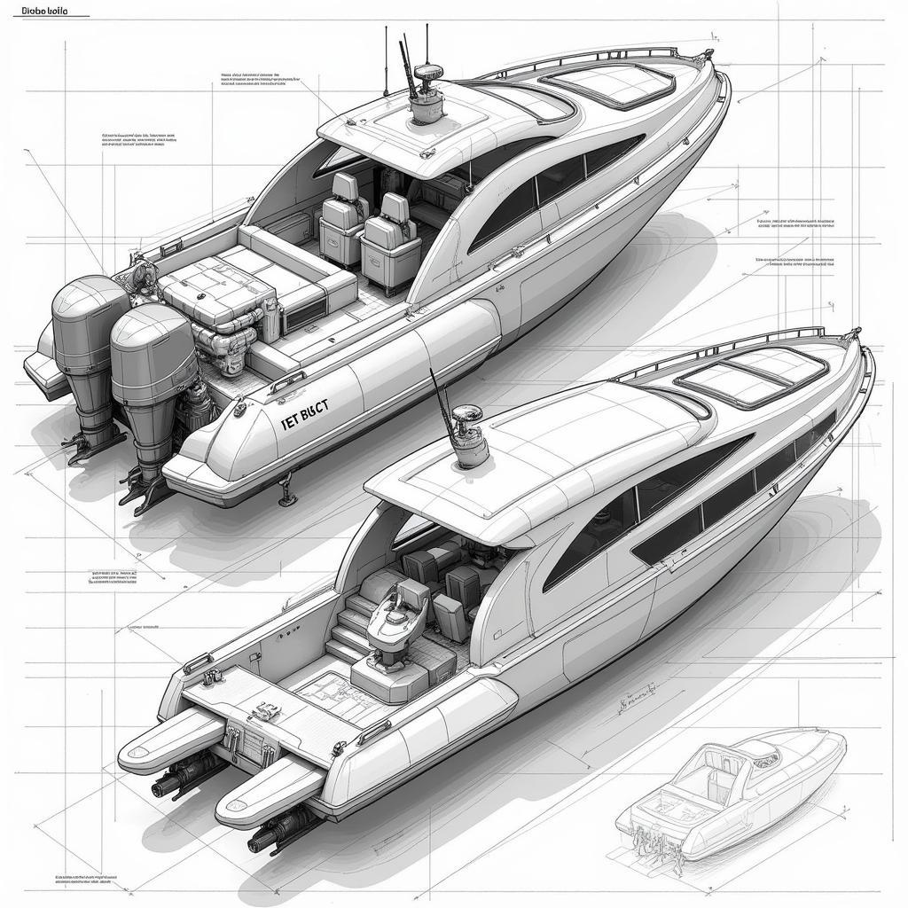 Bản vẽ CAD sê nô hiện đại