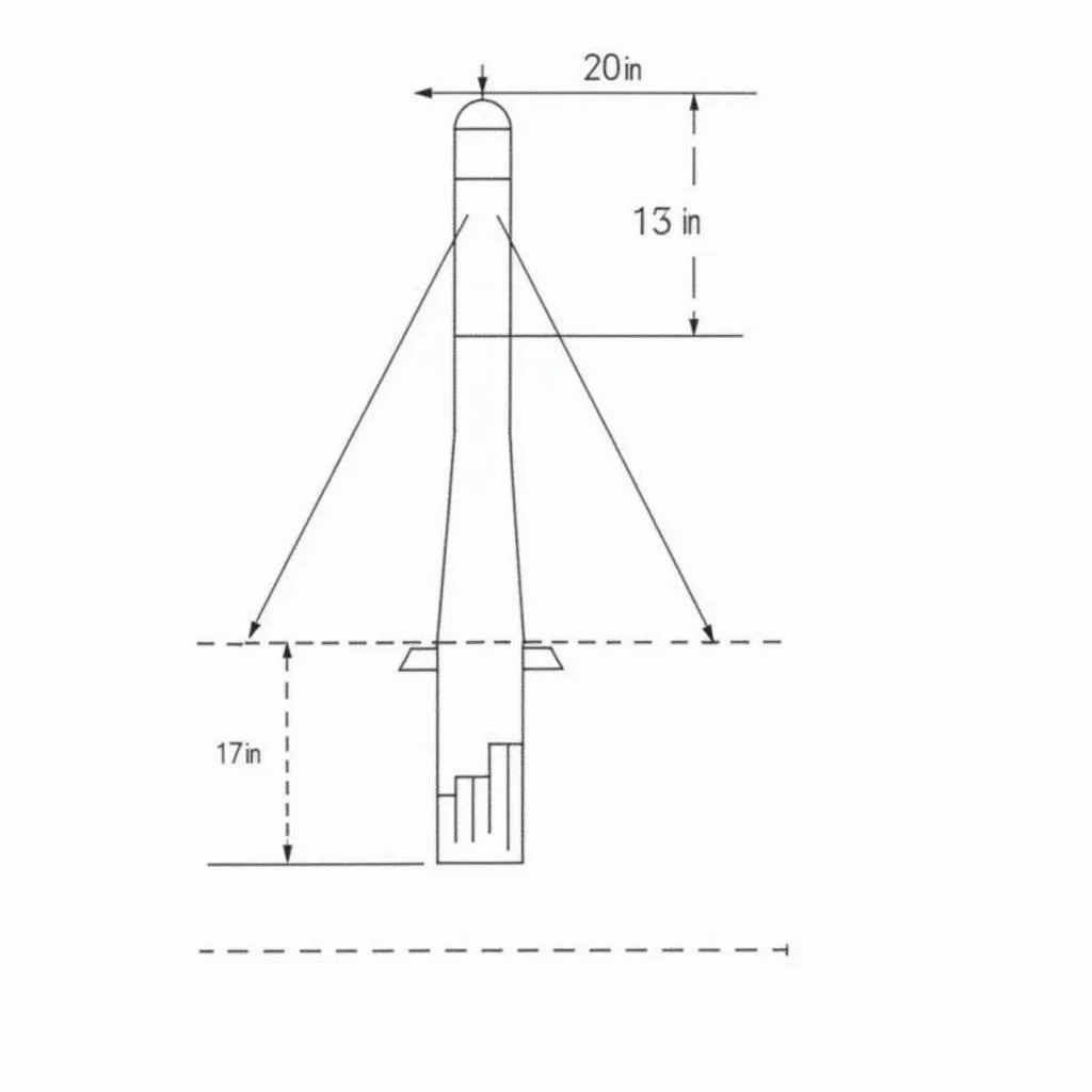 Bản vẽ CAD tháp trụ đơn giản