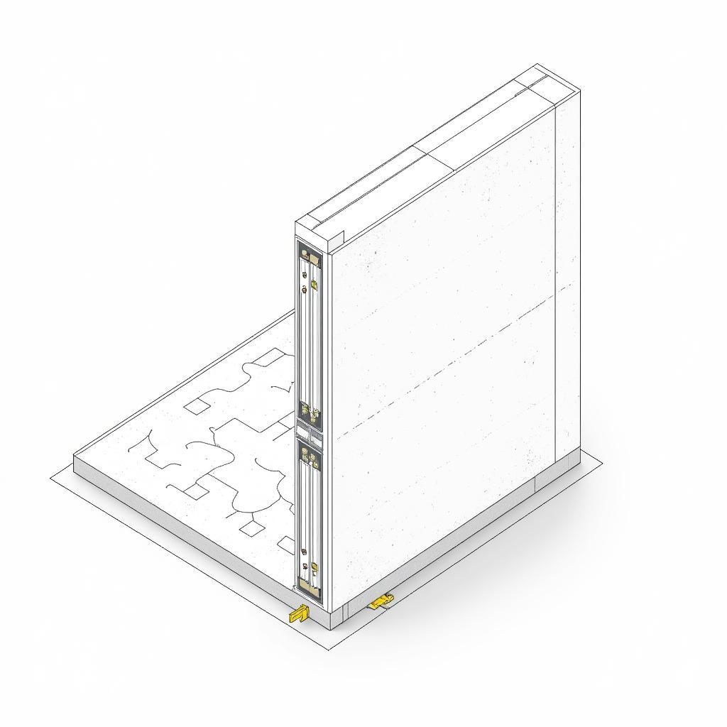 Bản vẽ CAD chi tiết vách thạch cao