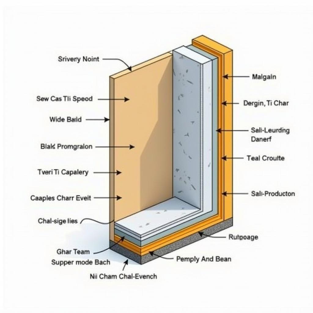 Bản vẽ chi tiết cách âm cho tường