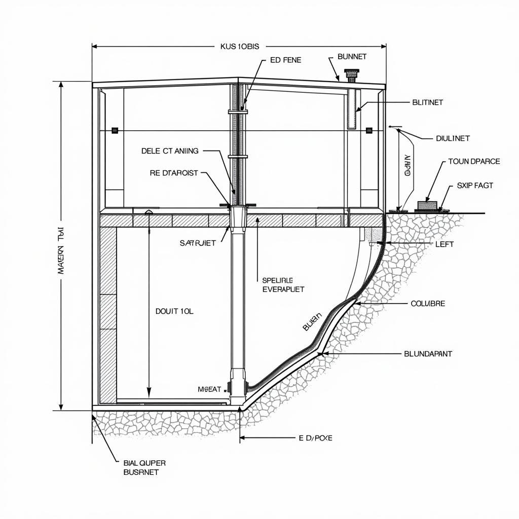 Bản vẽ chi tiết hồ chứa nước 1