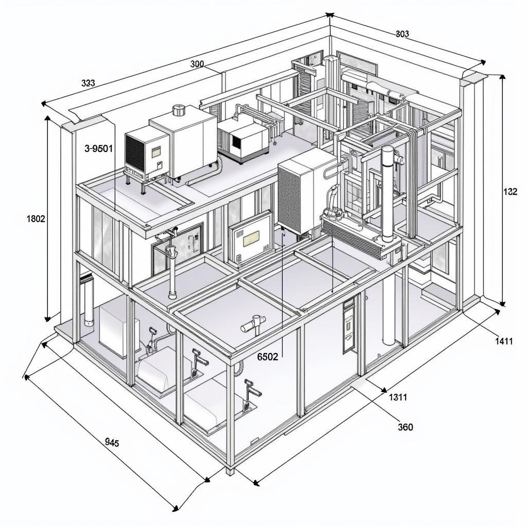 Bản vẽ combine hệ thống điều hòa