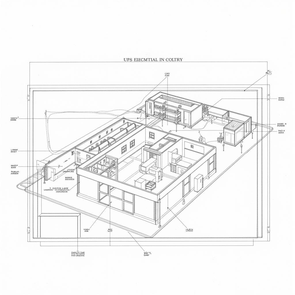 Bản vẽ điện nhà xưởng công nghiệp