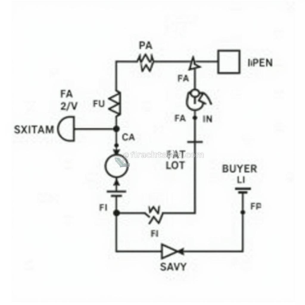 Bản vẽ điều khiển dao cách ly và các ký hiệu quan trọng