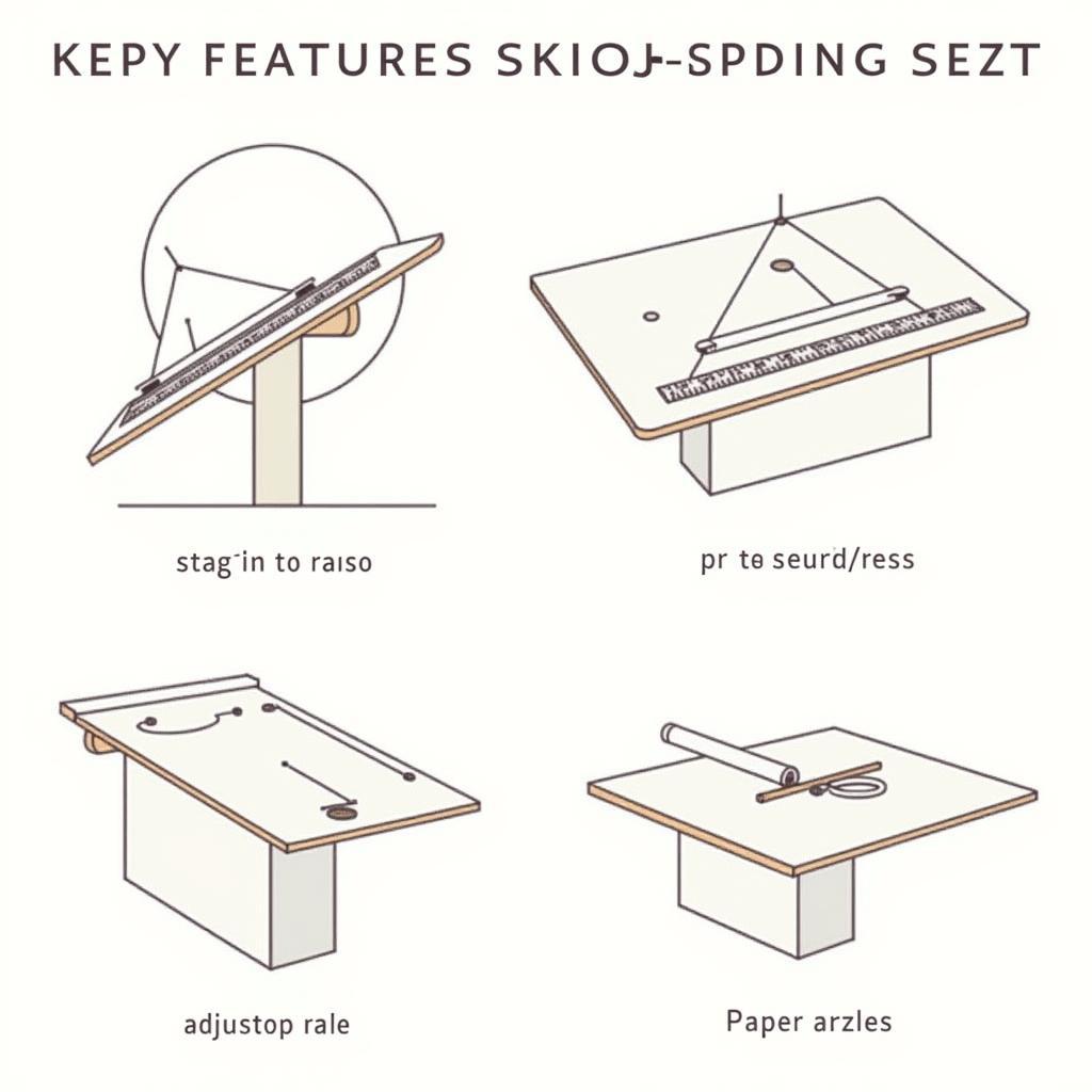 Mont Marte Drawing Board Features