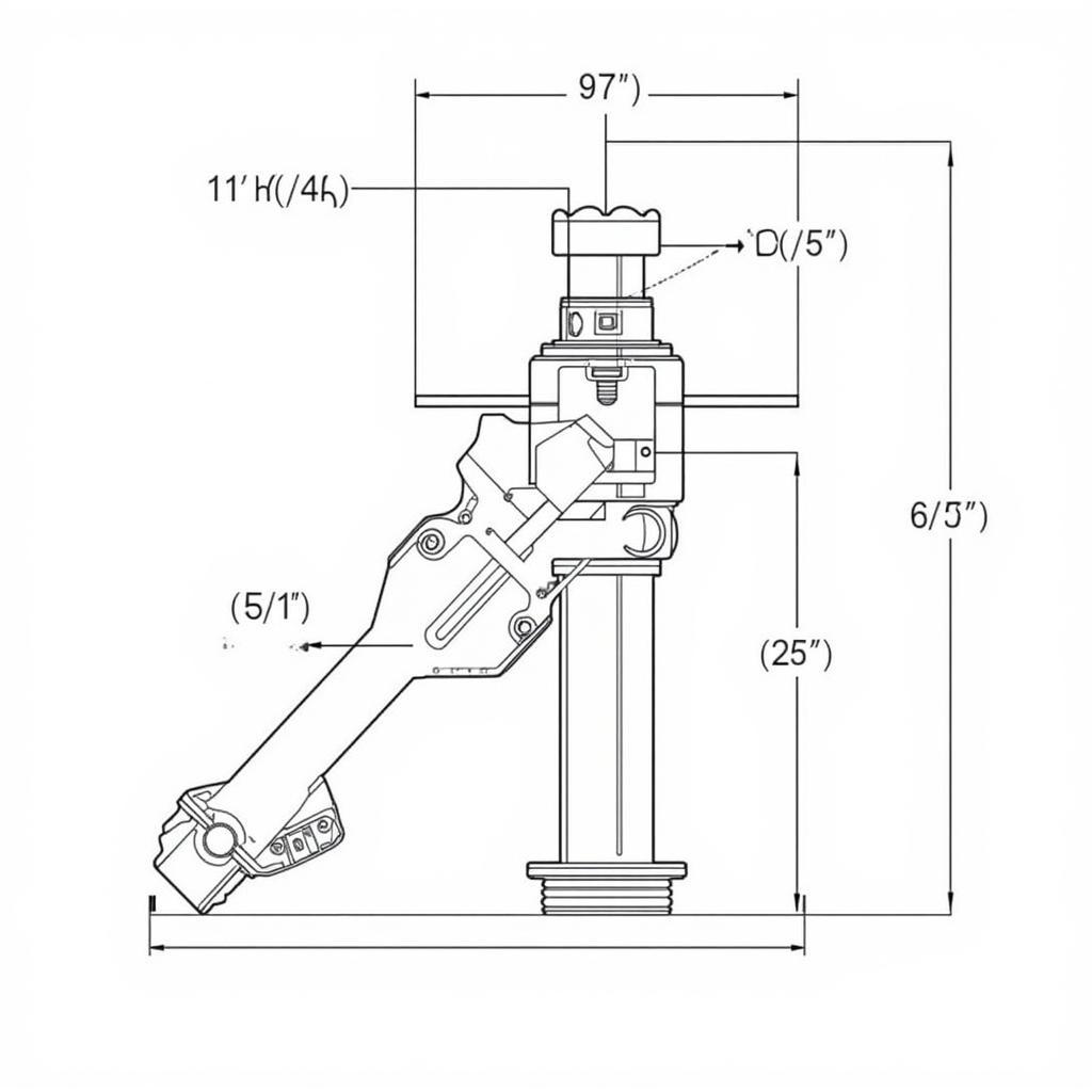 Bản vẽ chi tiết piston thủy lực