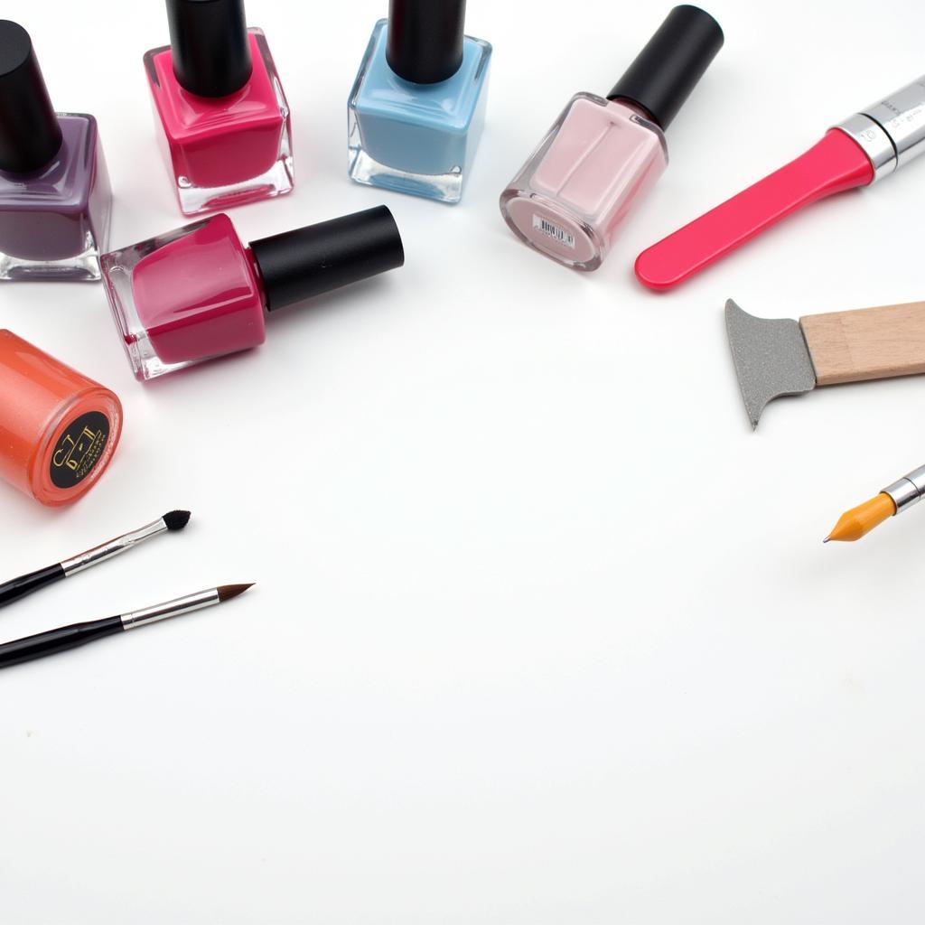 Essential nail art tools for home use