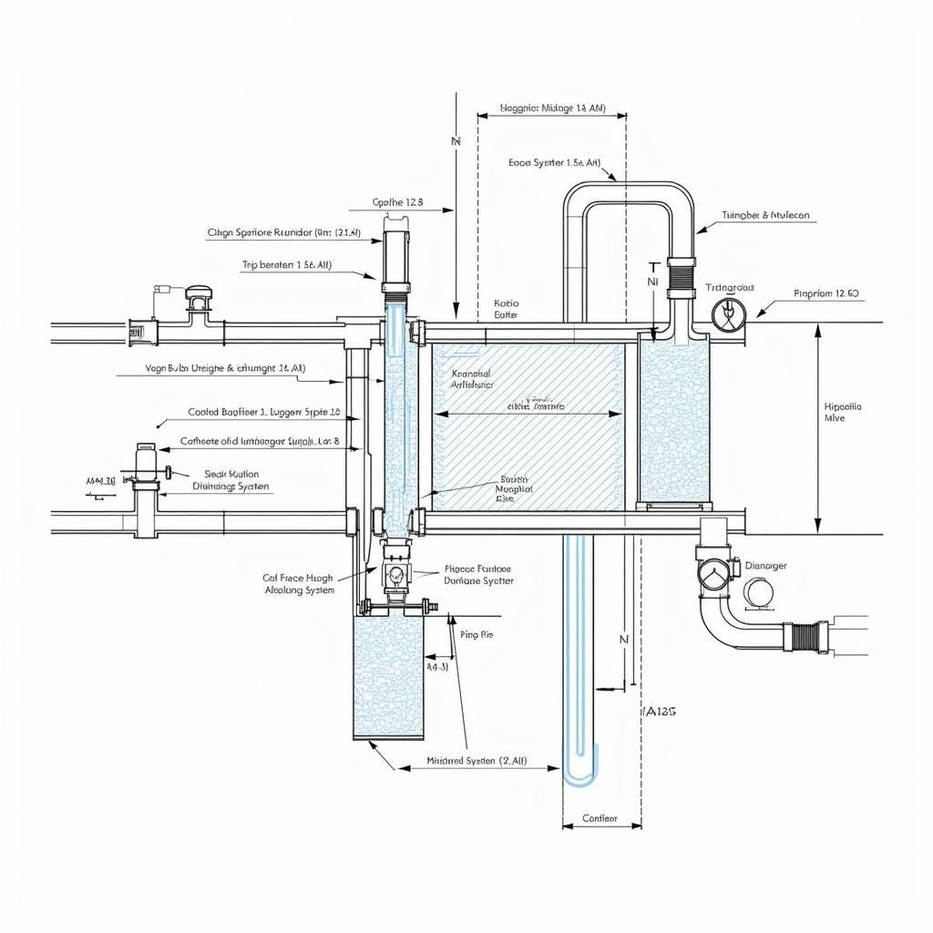 Bản vẽ kỹ thuật hệ thống cấp thoát nước