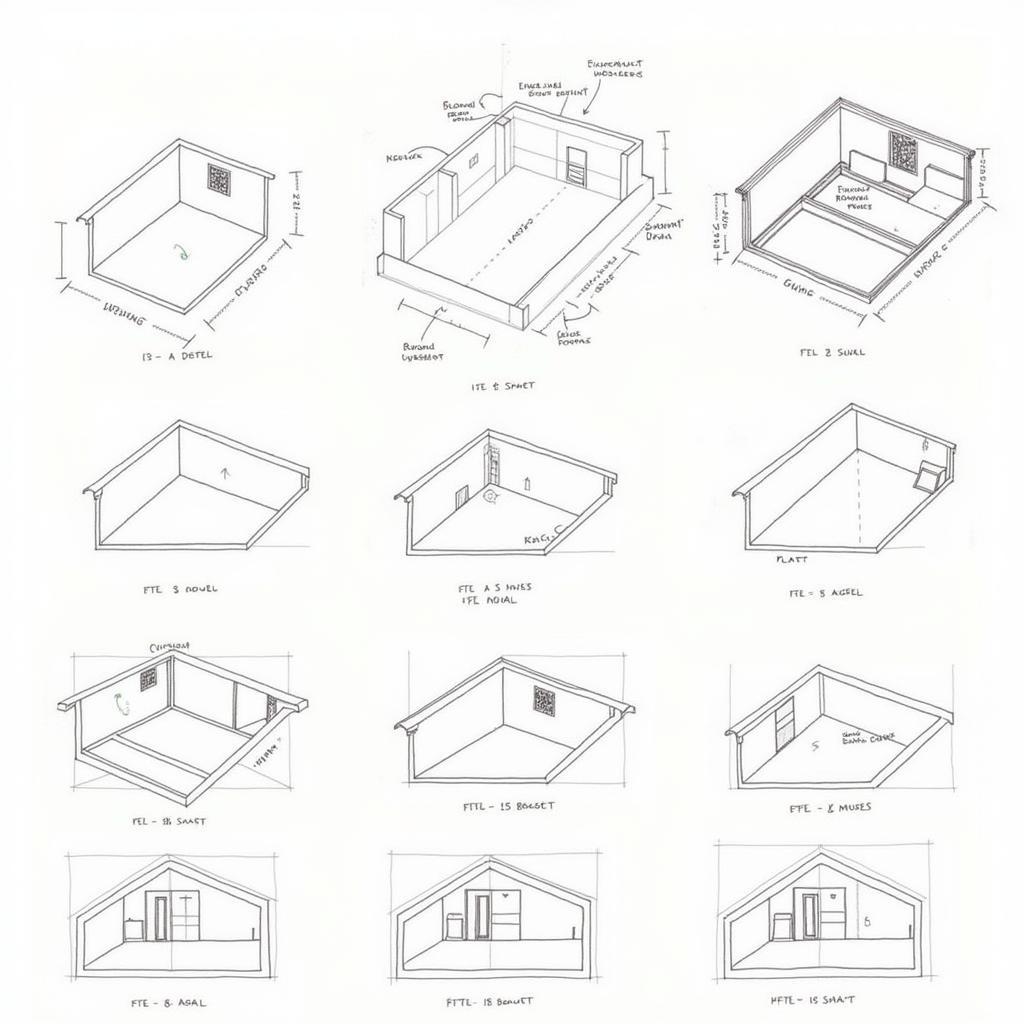 Các bước thực hiện bản vẽ chi tiết hầm