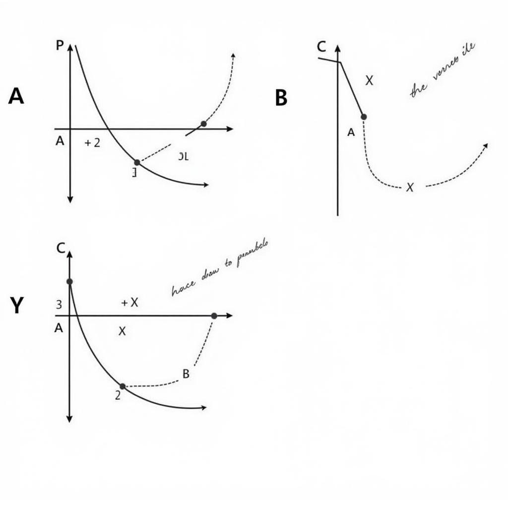 Các Bước Vẽ Parabol