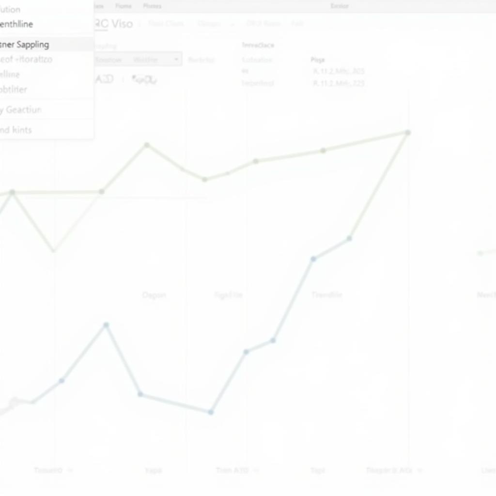 Các bước vẽ trendline trong Excel