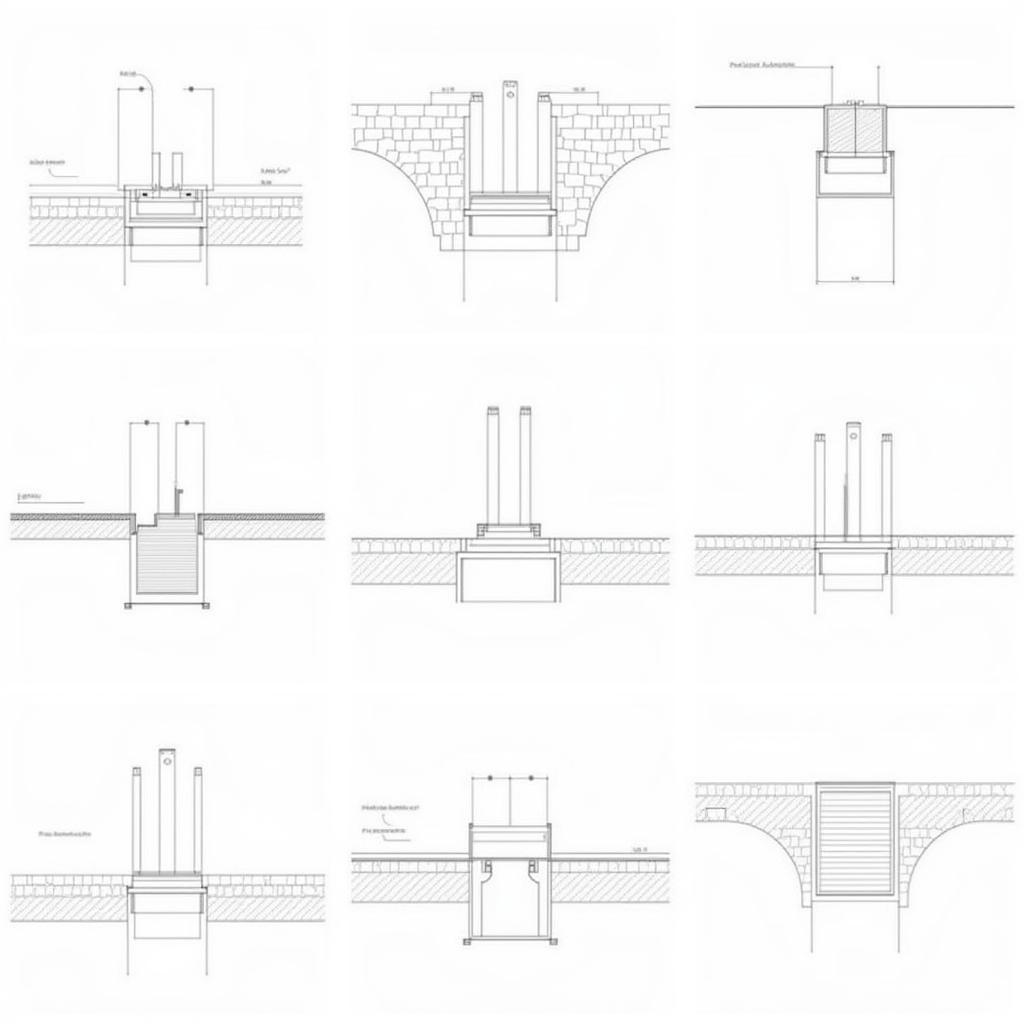 Các loại bản vẽ CAD thi công móng cọc