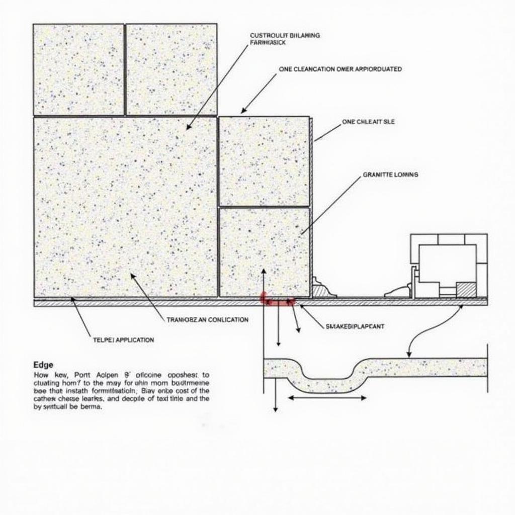 Chi tiết bản vẽ biện pháp thi công lát đá granite