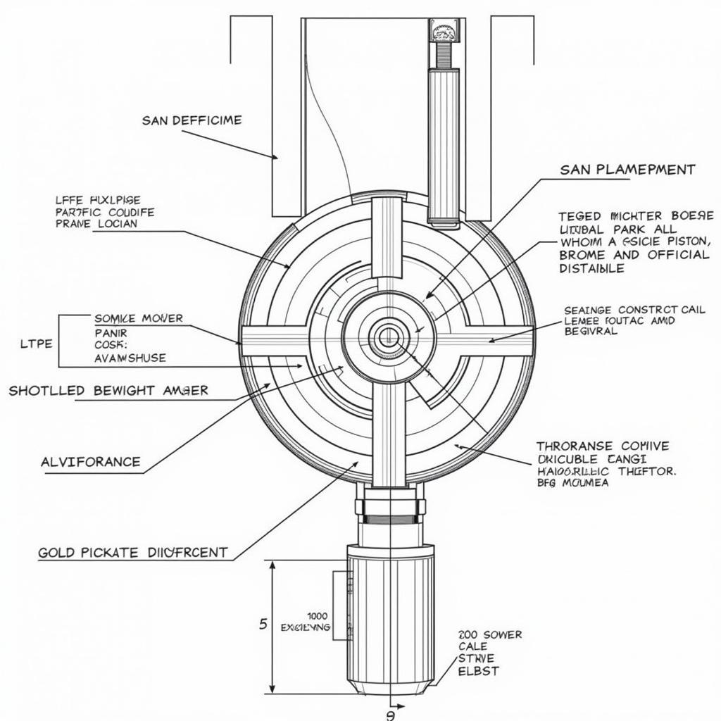 Chi tiết bản vẽ piston thủy lực