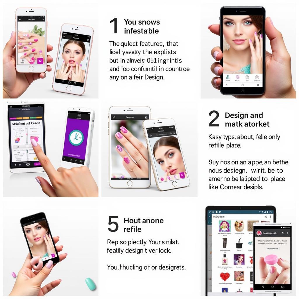 Chọn app vẽ nail phù hợp