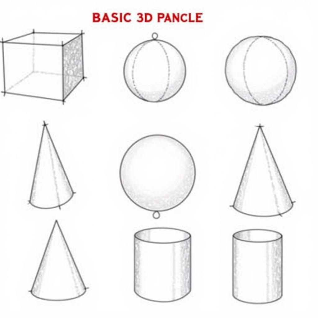 Cơ bản vẽ hình khối 3D