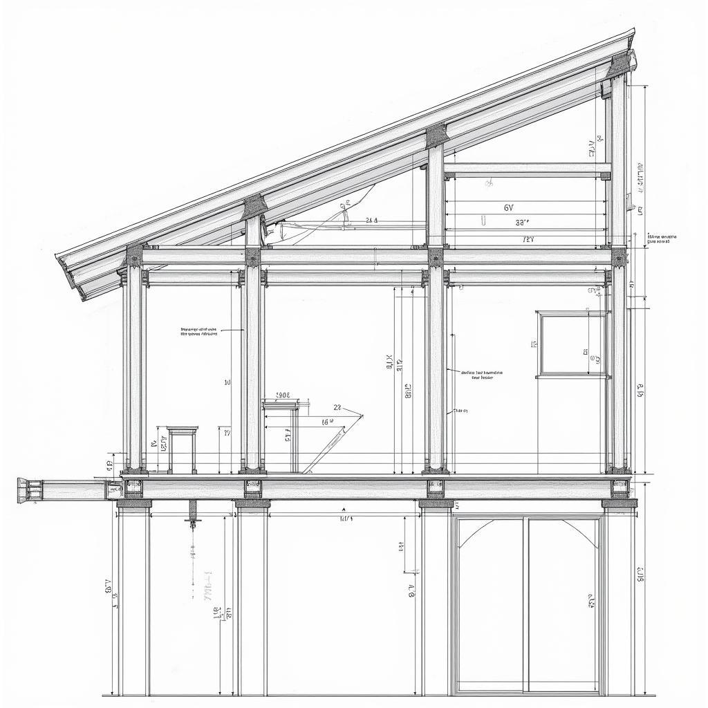 Ví dụ về bản vẽ kết cấu