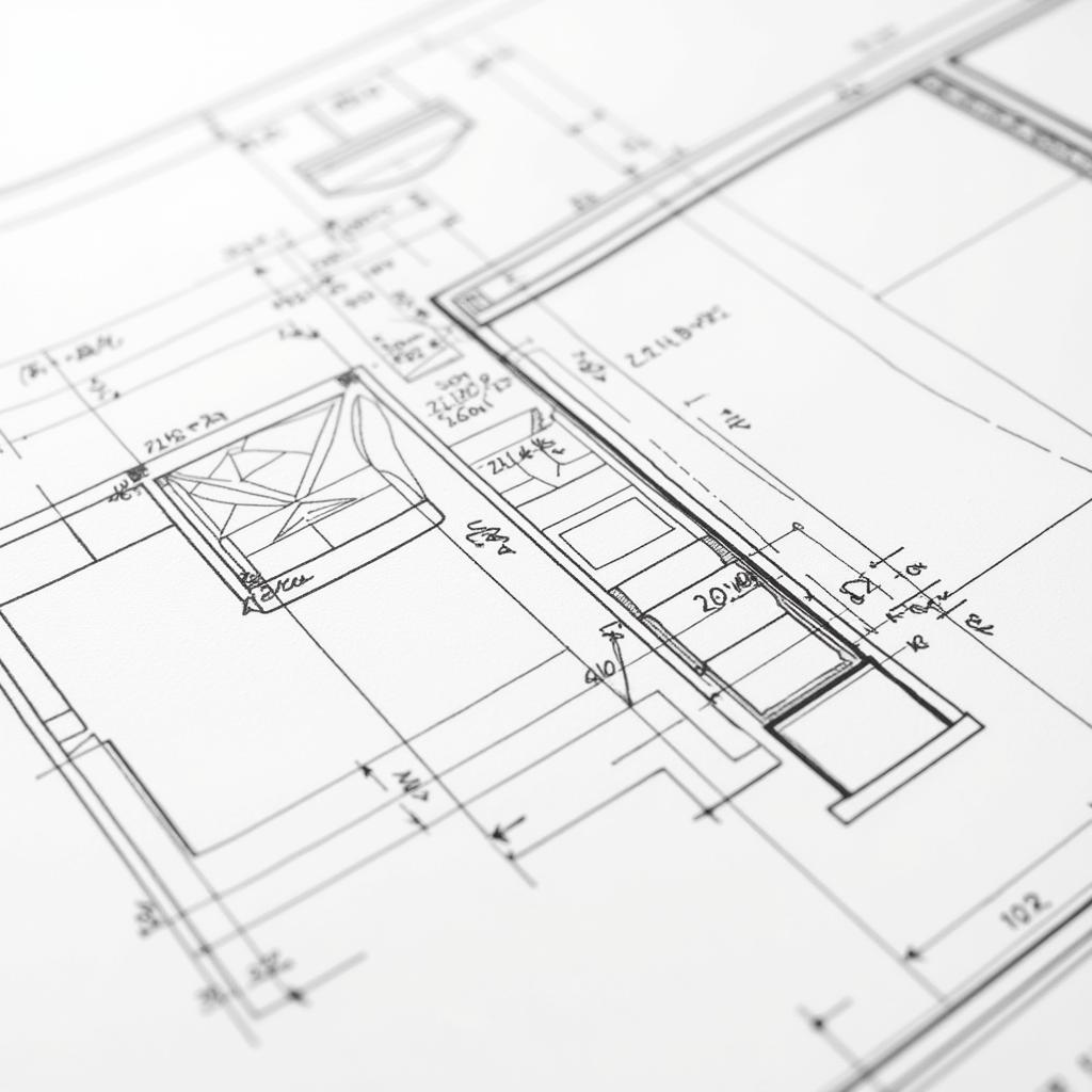 Understanding Staircase Blocks in Architectural Drawings