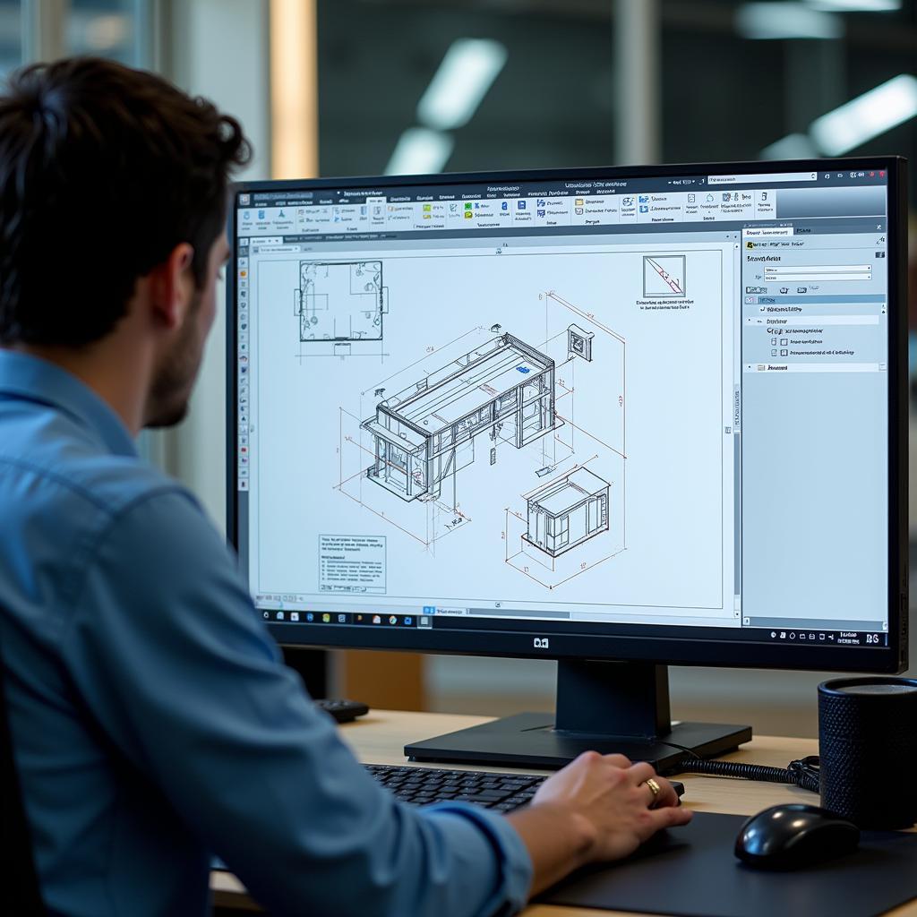 Giải bài toán vẽ CAD 2D