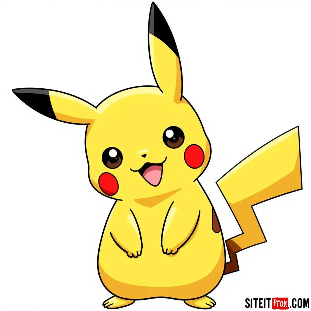 Học vẽ Pikachu