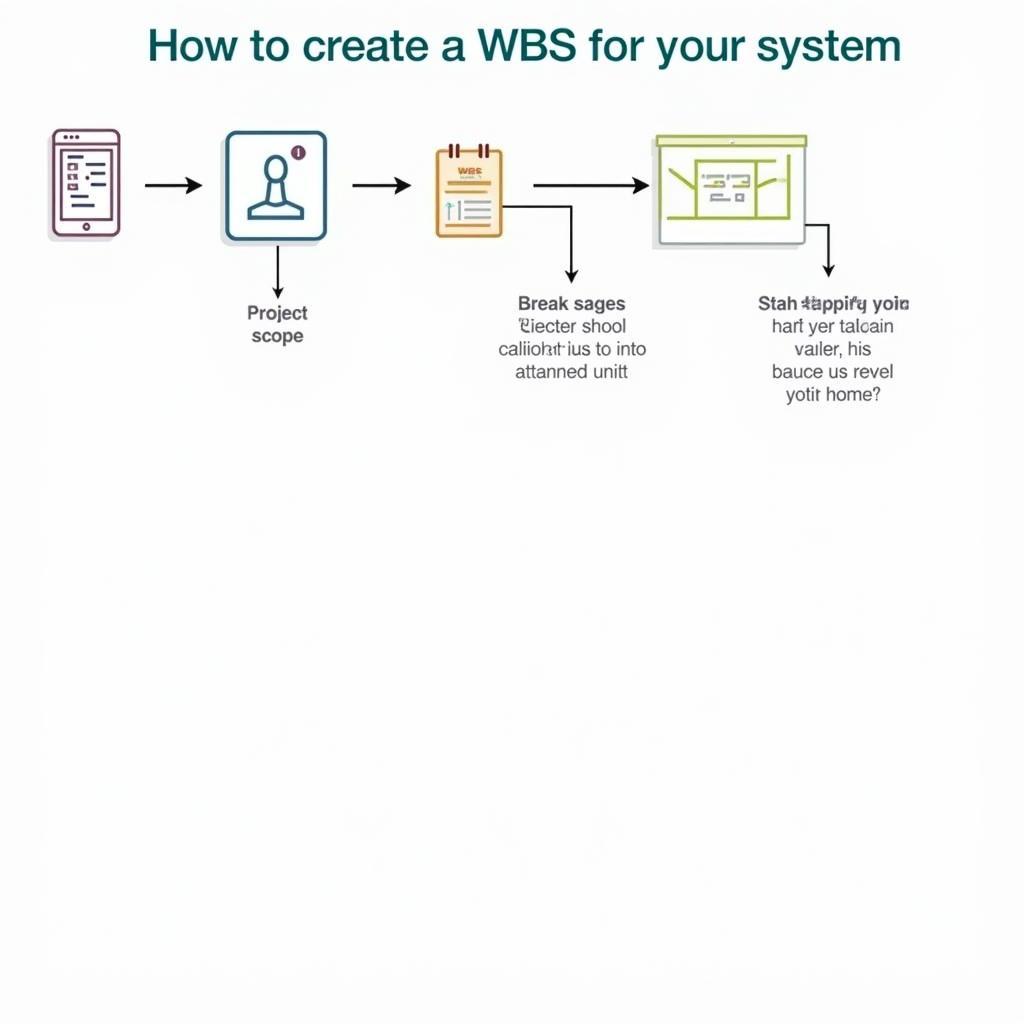 Hướng dẫn vẽ WBS hệ thống chi tiết