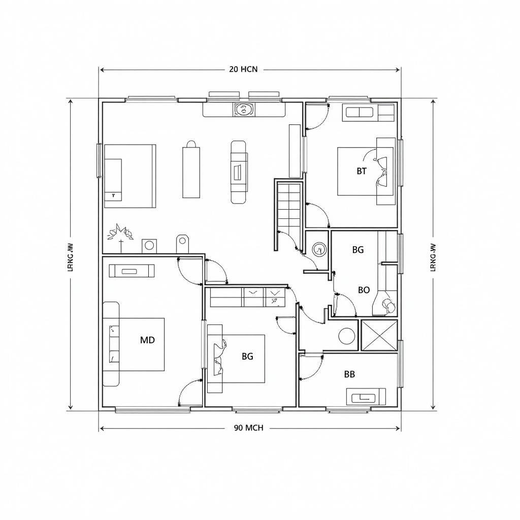 Kỹ thuật vẽ mặt bằng AutoCAD nâng cao