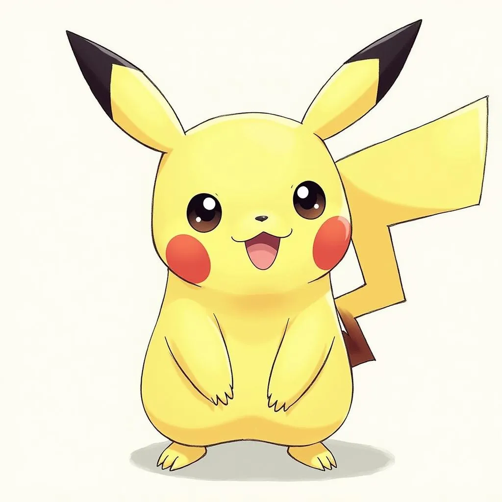 Kỹ thuật vẽ Pikachu