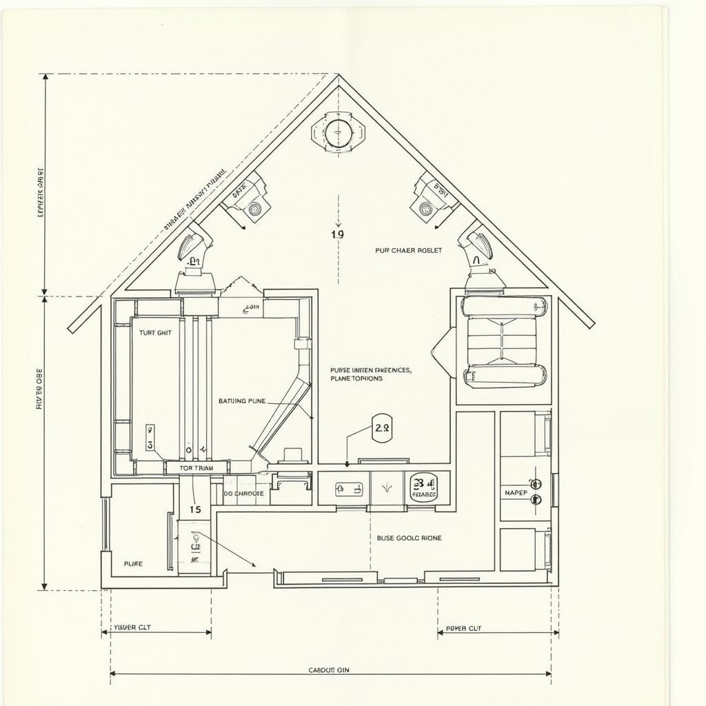 Bản vẽ mặt bằng hệ thống cấp thoát nước