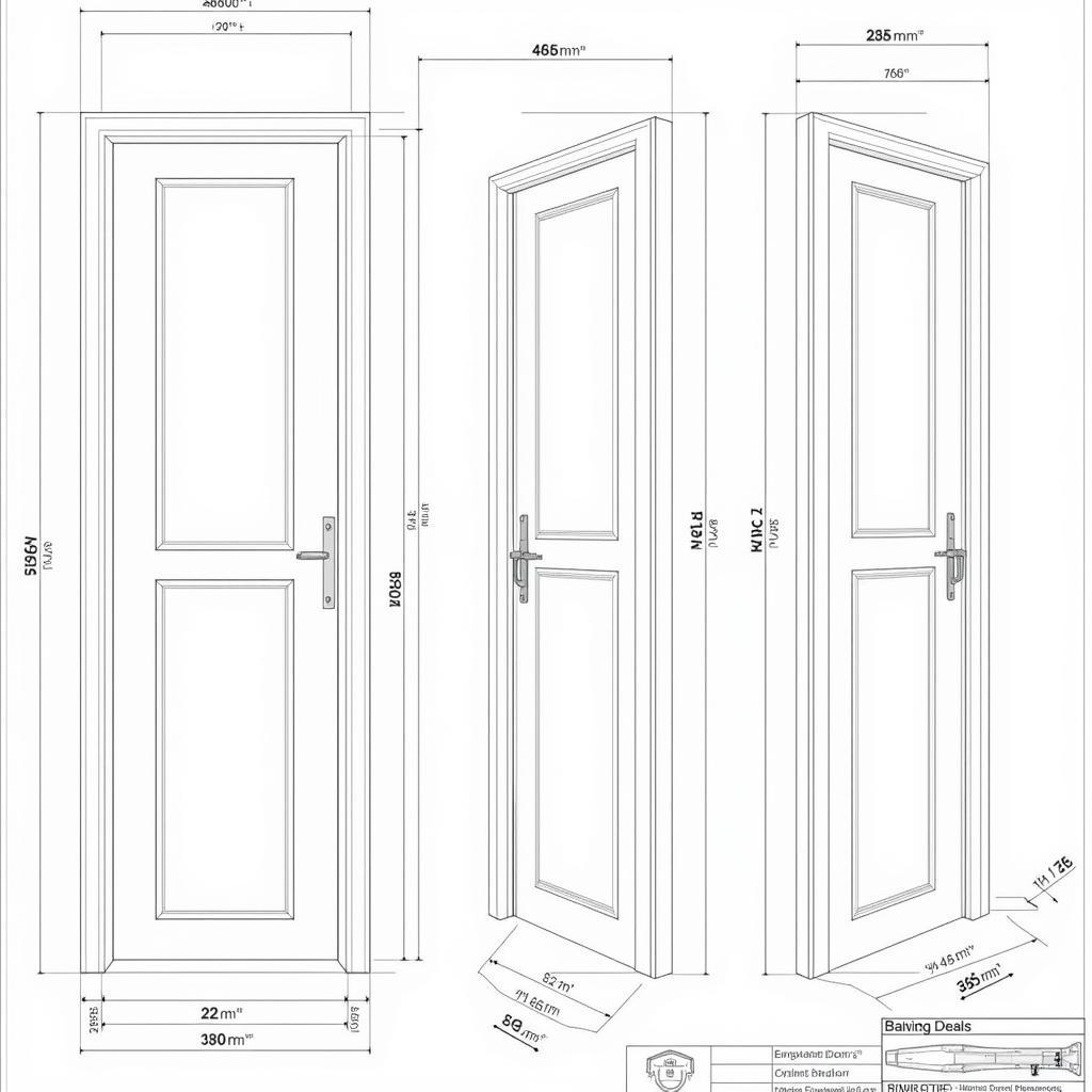 Mẫu Bản Vẽ CAD Cửa Nhôm Xingfa