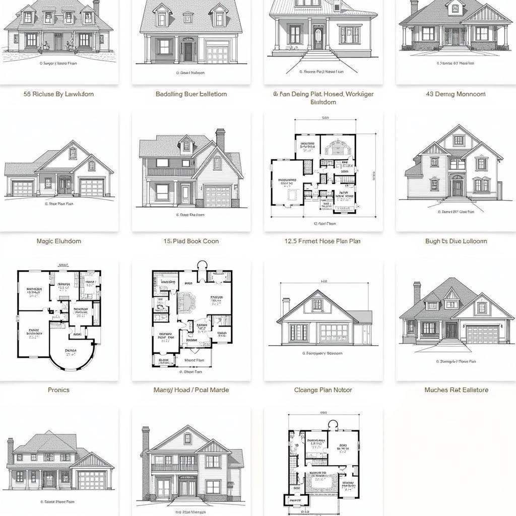 Mẫu Bản Vẽ Cad Nhà Cấp 4