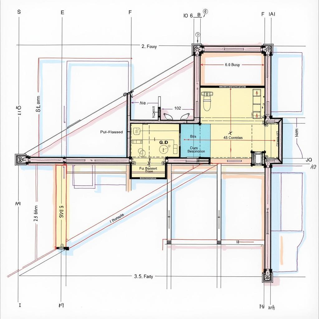 Analysis of Structural Layout Drawing