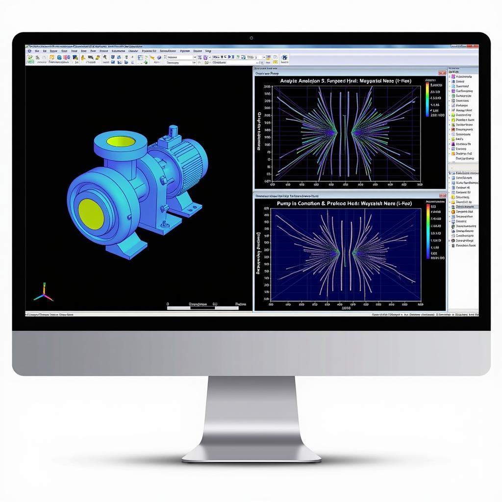 Phân tích hiệu suất bơm bằng phần mềm CAD