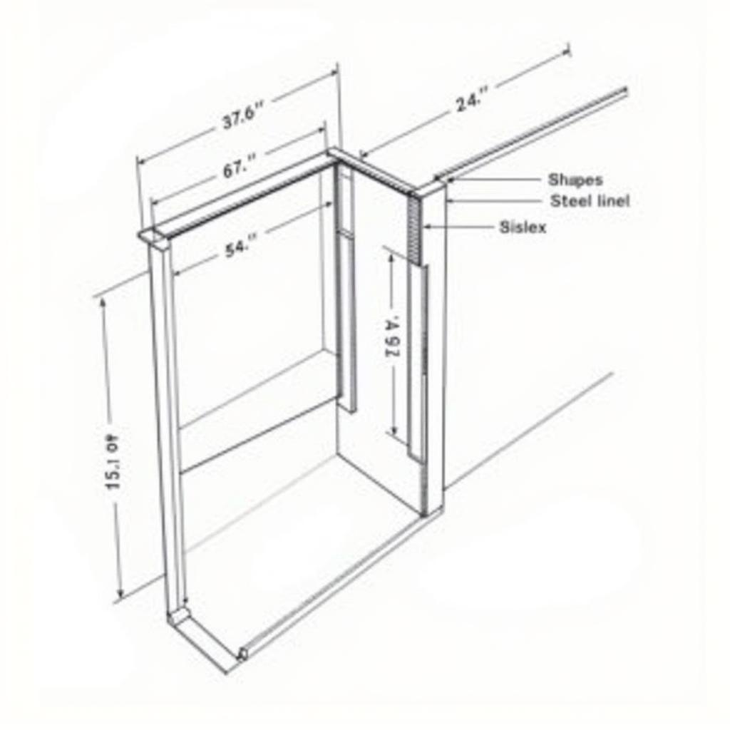 Thép Lanh Tô trong Bản Vẽ CAD