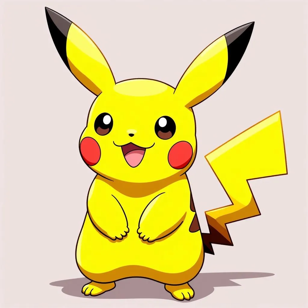 Tô màu cho Pikachu