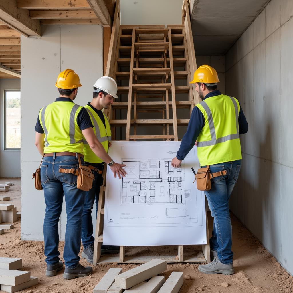 Applications of Staircase Blocks in Construction