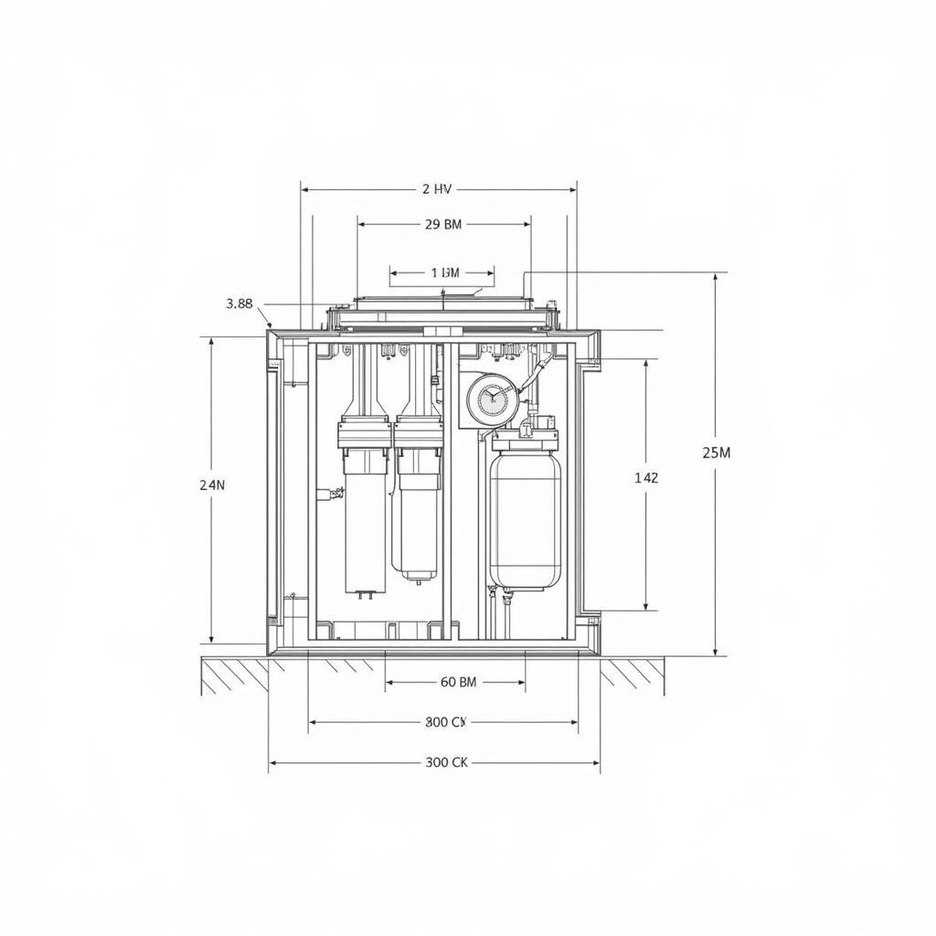 Vẽ bình lọc nước AutoCAD