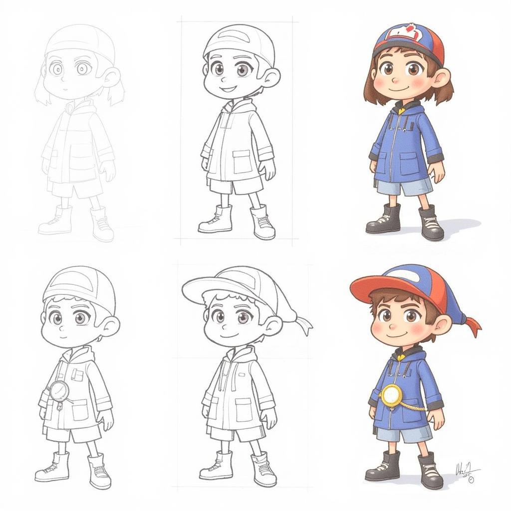 Hoàn thiện bức vẽ Boboiboy