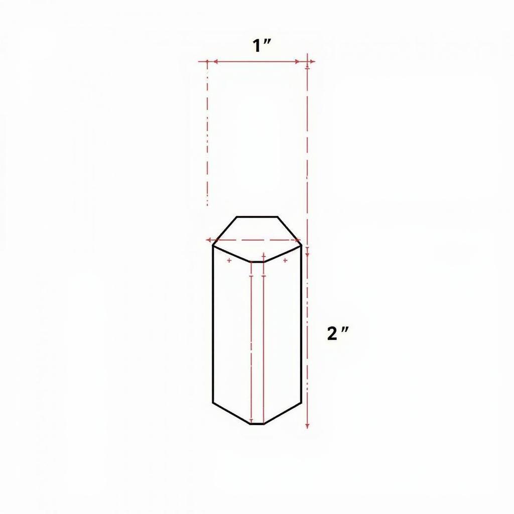 Vẽ cột bằng lệnh Polygon