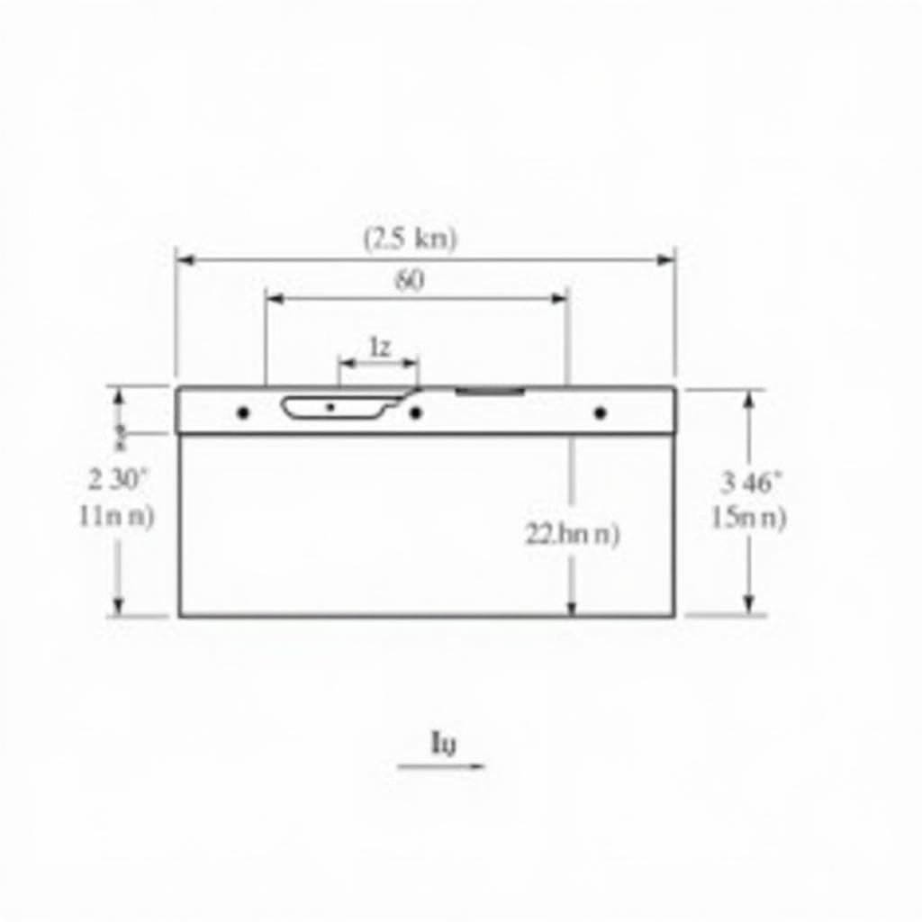 Vẽ gá có rãnh công nghệ 11 hình chiếu đứng