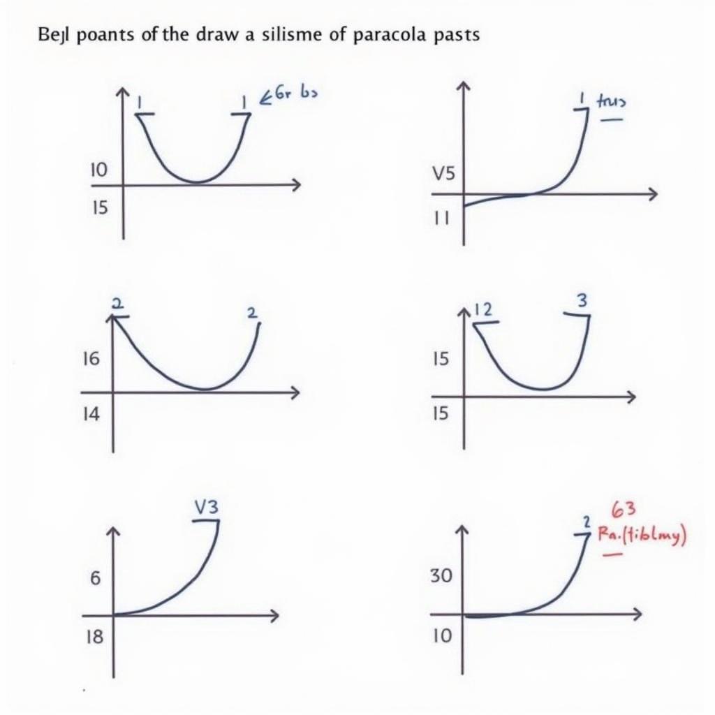 Vẽ Parabol Đơn Giản