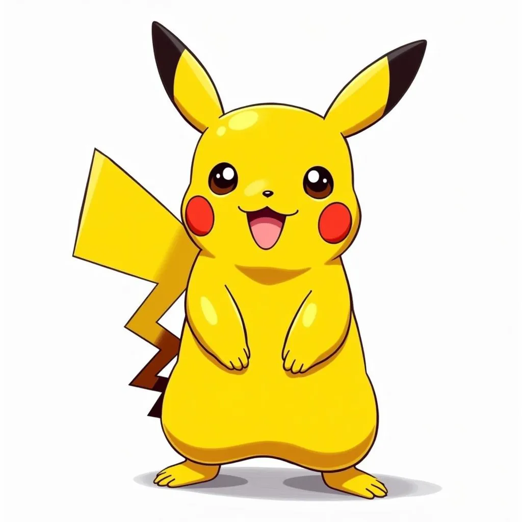 Vẽ Pikachu thật hơn