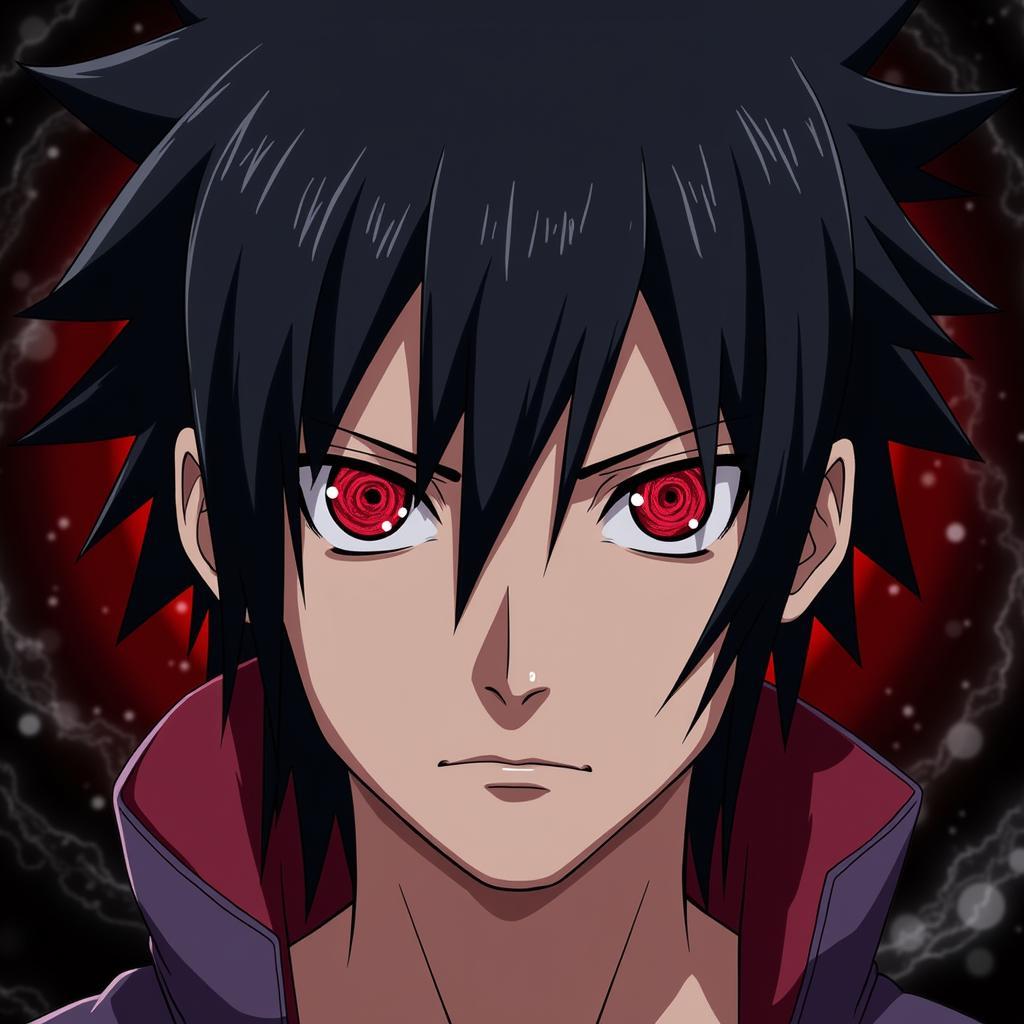 Vẽ Sasuke Sharingan