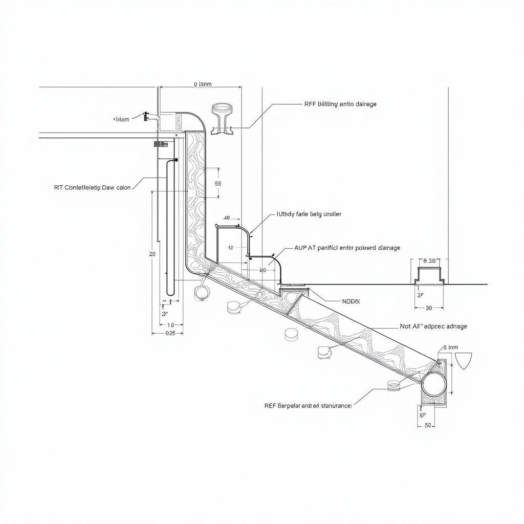 Bản vẽ Autocad hệ thống thoát nước chi tiết