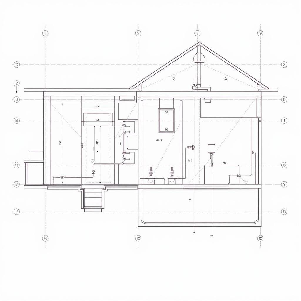 Bản vẽ CAD điện nước nhà dân dụng hoàn chỉnh