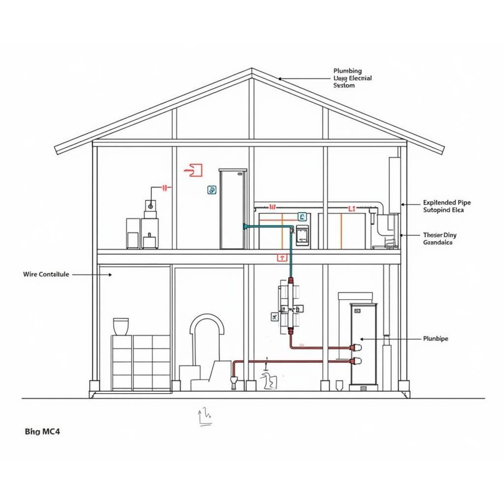 Bản vẽ CAD điện nước nhà dân dụng giúp tiết kiệm chi phí