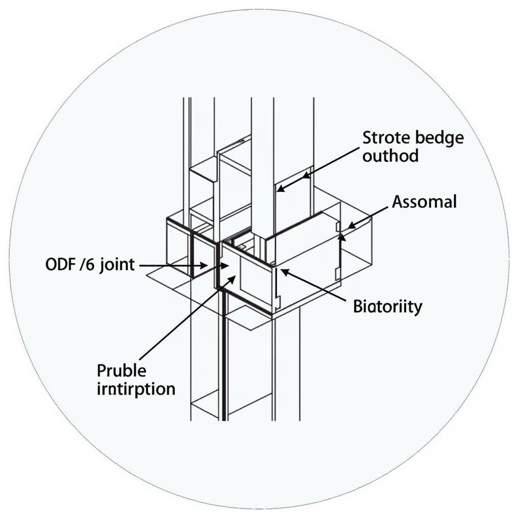 Bản vẽ CAD ODF 96FO - Chi tiết kết cấu